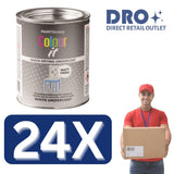 Tin of Paint Factory white matt undercoat paint 300ml for quick drying and versatile coverage