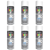 6X Paint Factory White Primer Spray Paint 400ml Spray Paint