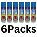 PestShield bed bug killer spray in a pack of six cans for effective pest control