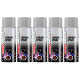 5X Promatic Chrome Spray Paint 400ml Spray Paint