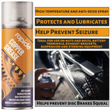 Rapide Copper Grease 250ml Anti-Seize Spray for Protecting and Lubricating Parts