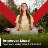 Red Label Health Vitamin B12 1000mcg tablets for improved mood and enhanced hair health