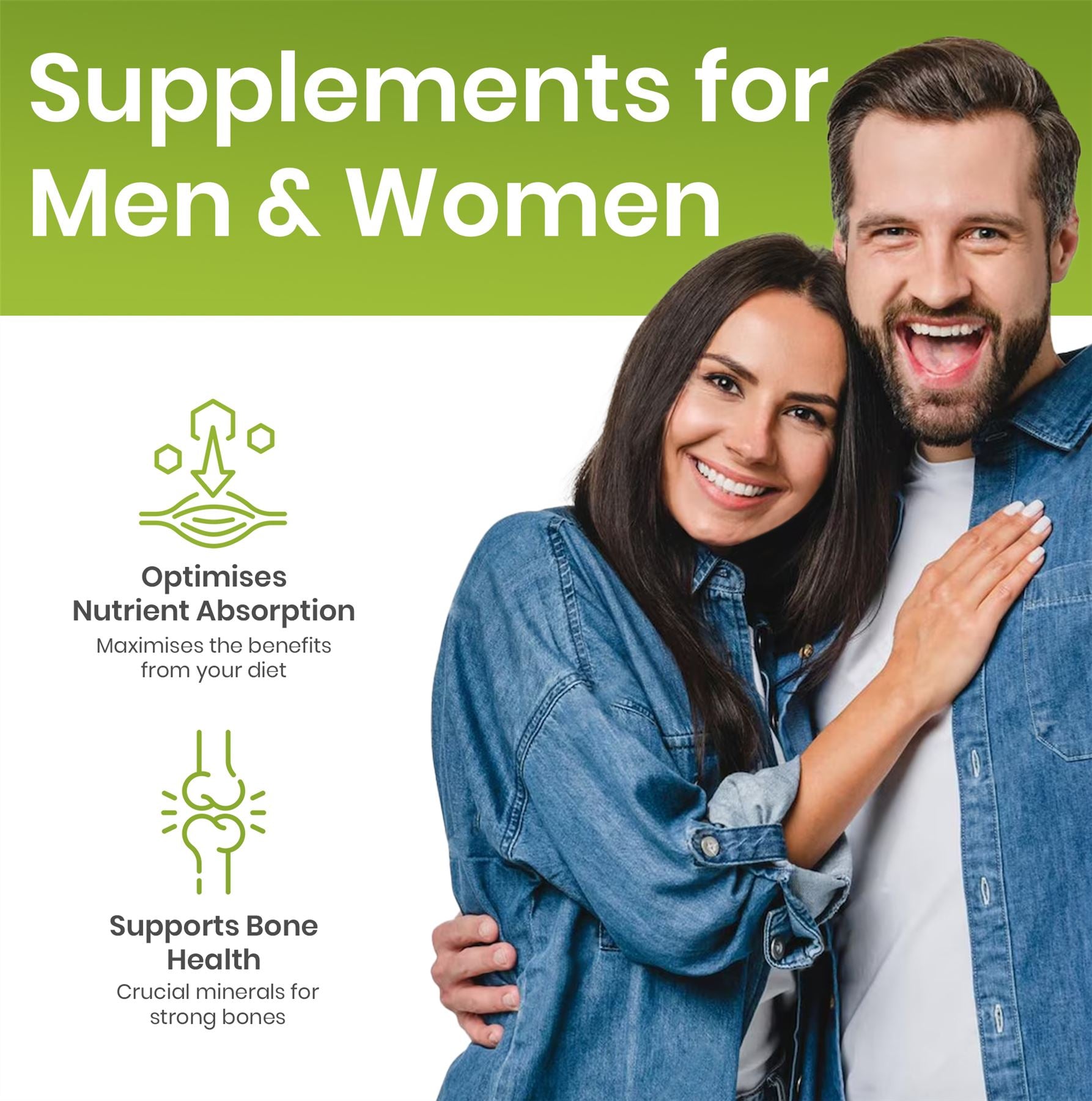 ZMA tablets UK by Red Label Health for nutrient absorption and bone health support