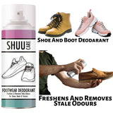 Shuu Deodorant Spray for shoes and boots, freshens and removes stale odours effectively