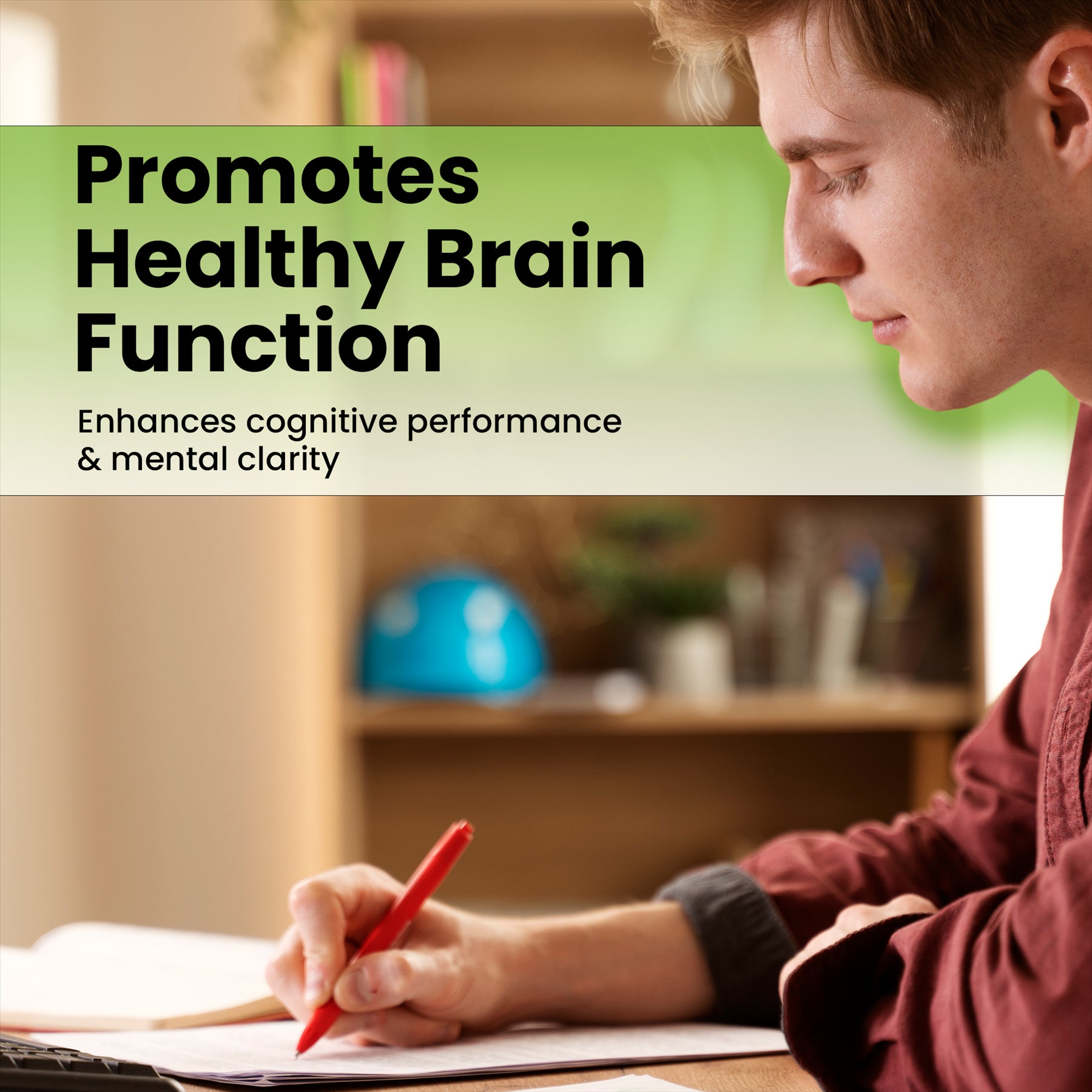 Red Label Health Vitamin B Complex Tablets UK for promoting healthy brain function and mental clarity