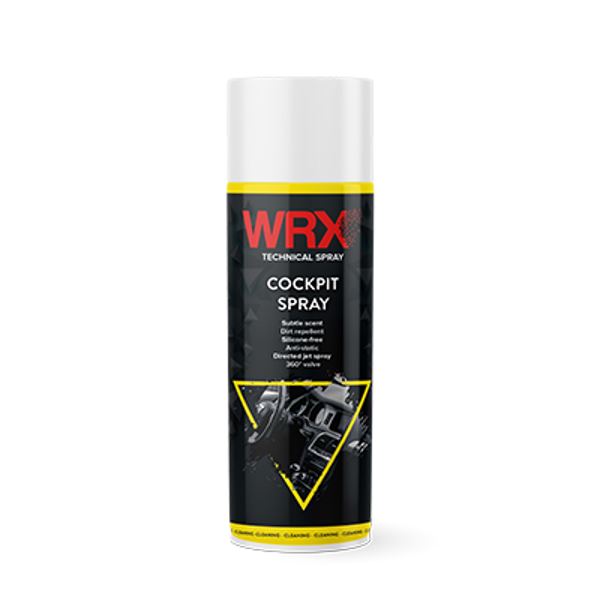 WRX Technical Spray Cockpit Spray, effective cleaner for car interior surfaces and upholstery