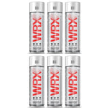 6X WRX Diamond Black Spray Paints 400ml Technical Spray