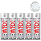 5X WRX Gloss White Spray Paint 400ml Spray Paint